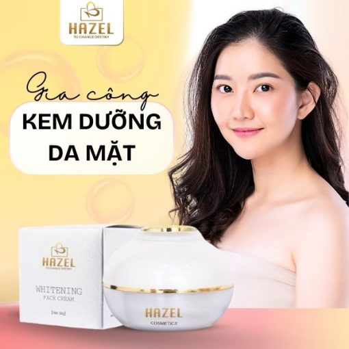 Gia công kem dưỡng da mặt: Tự tạo thương hiệu mỹ phẩm riêng