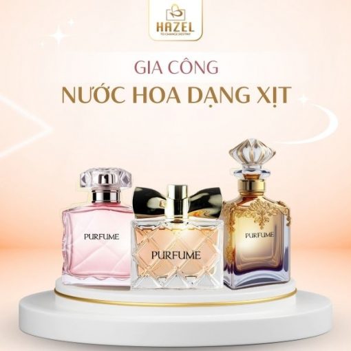 Gia công nước hoa bảng mùi đa dạng, lưu hương lâu