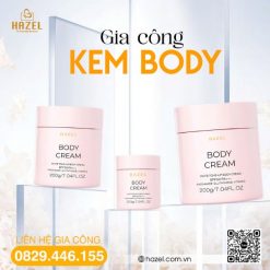 Gia công kem body trọn gói, đáp ứng mọi yêu cầu