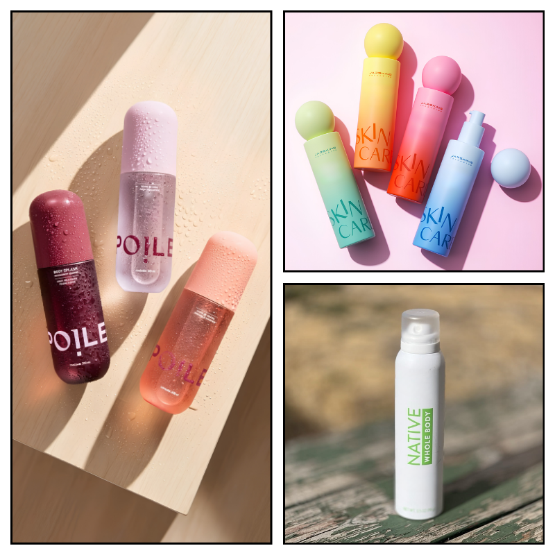 Gia công xịt khử mùi cơ thể theo concept hiện đại tại Hazel Cosmetic