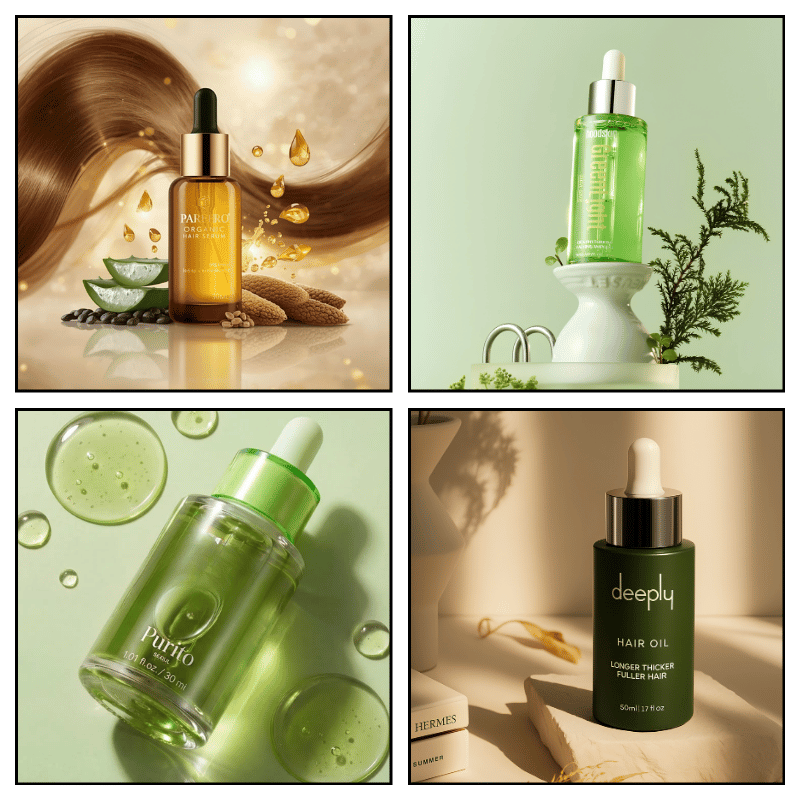 Gia công serum kích mọc tóc với kết cấu nhẹ tại Hazel Cosmetic
