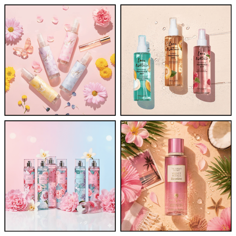 Gia công body mist tạo concept mùi hương cho thương hiệu riêng
