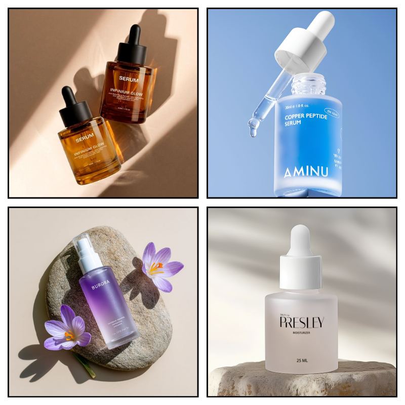 Gia công serum săn chắc da retinol thực vật tại Hazel Cosmetic