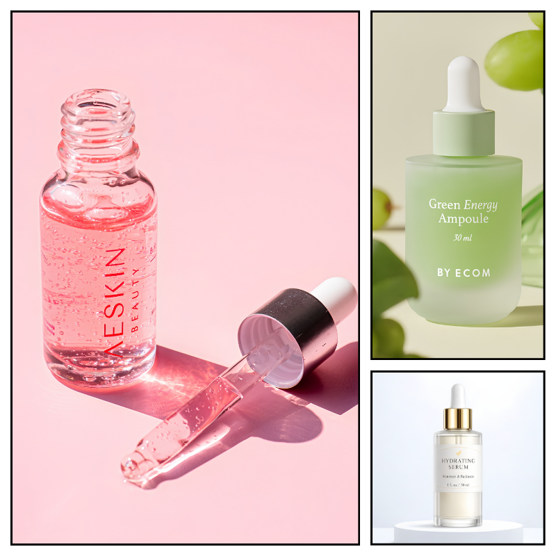 Gia công mỹ phẩm serum săn chắc da với trải nghiệm tinh gọn