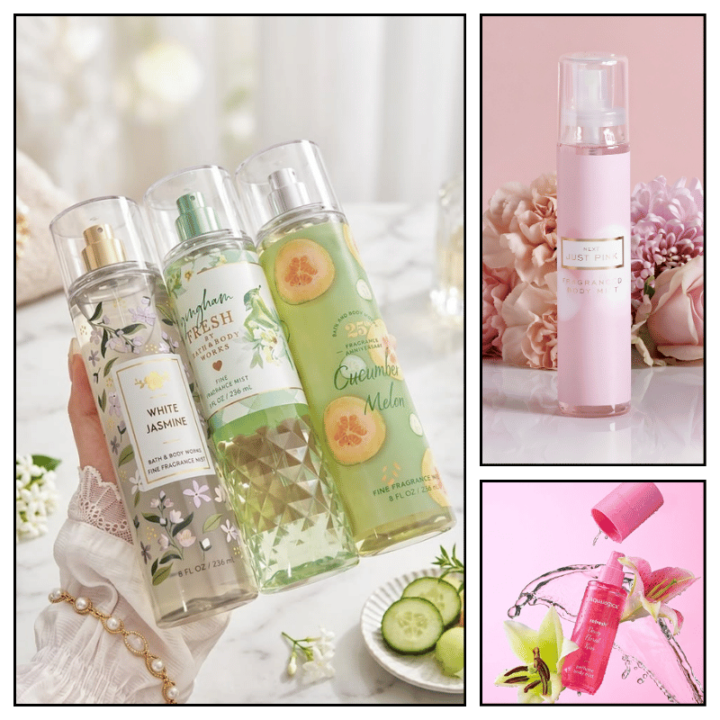 Gia công mỹ phẩm xịt thơm cơ thể với cấu trúc tầng hương riêng