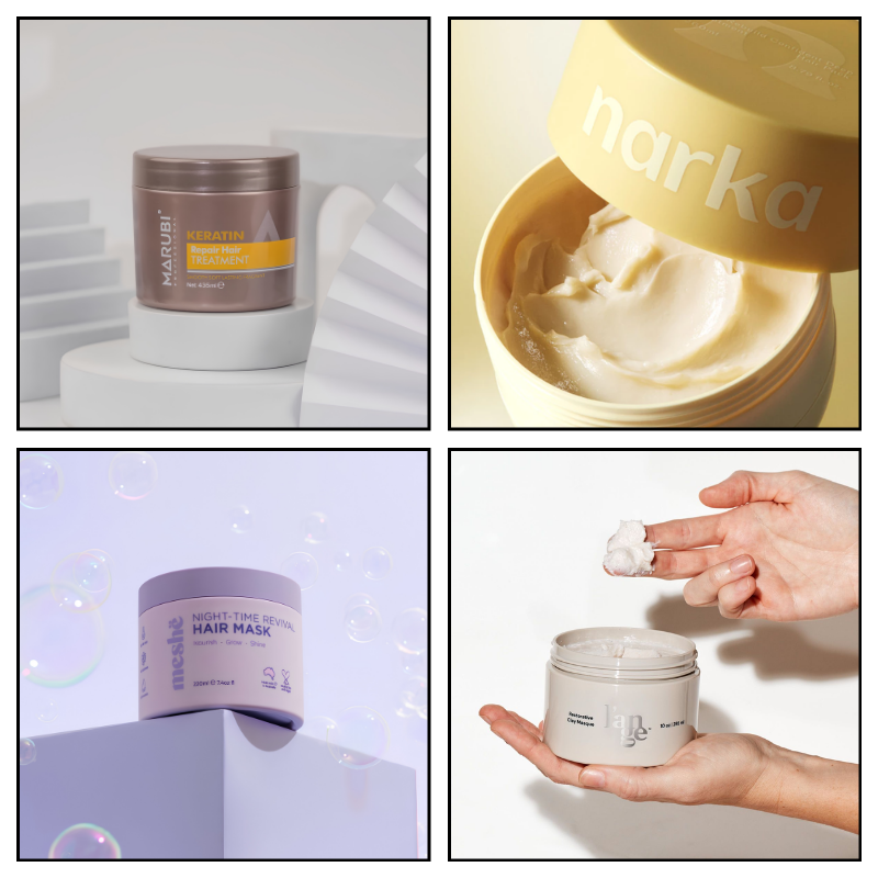 Gia công kem ủ tóc collagen tạo trải nghiệm tóc mềm mượt