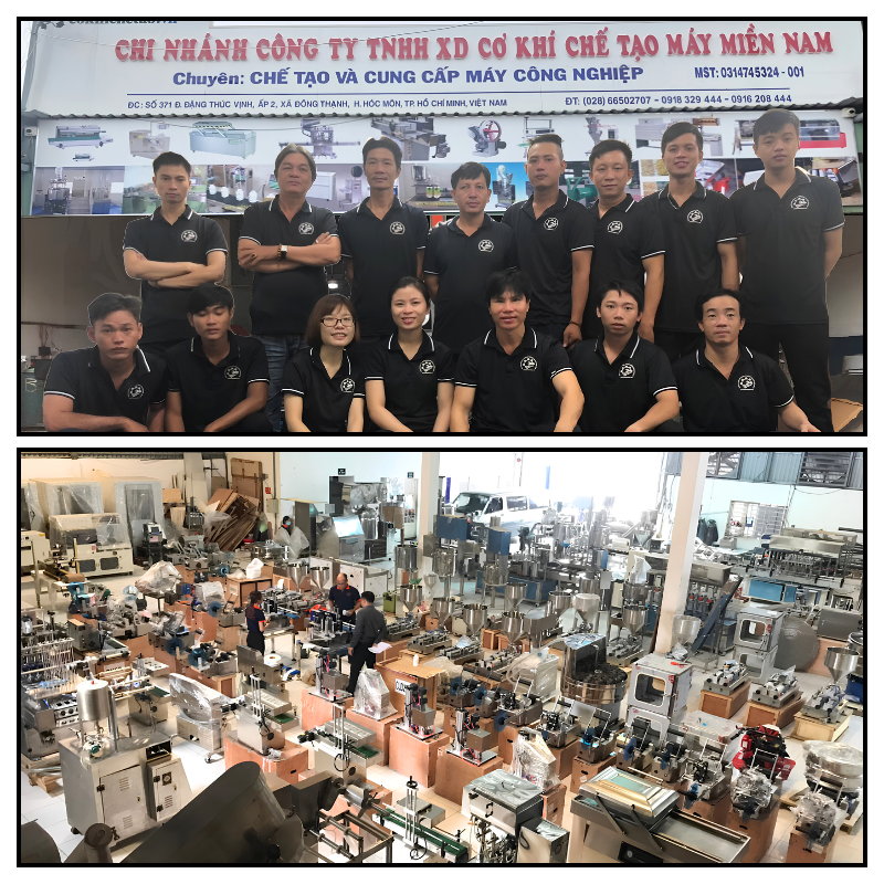 Chế Tạo Máy Miền Nam chế tạo máy sàng nguyên liệu theo nhu cầu